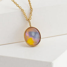 Load image into Gallery viewer, Octavia opal necklace
