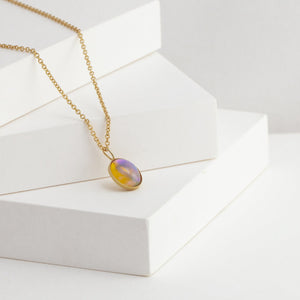 Octavia opal necklace
