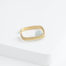 Load image into Gallery viewer, Syami aquamarine ear cuff
