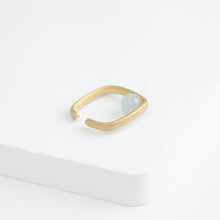 Load image into Gallery viewer, Syami aquamarine ear cuff
