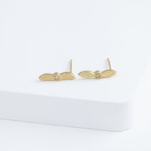 Load image into Gallery viewer, Bloom olive diamond stud
