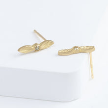 Load image into Gallery viewer, Bloom olive diamond stud
