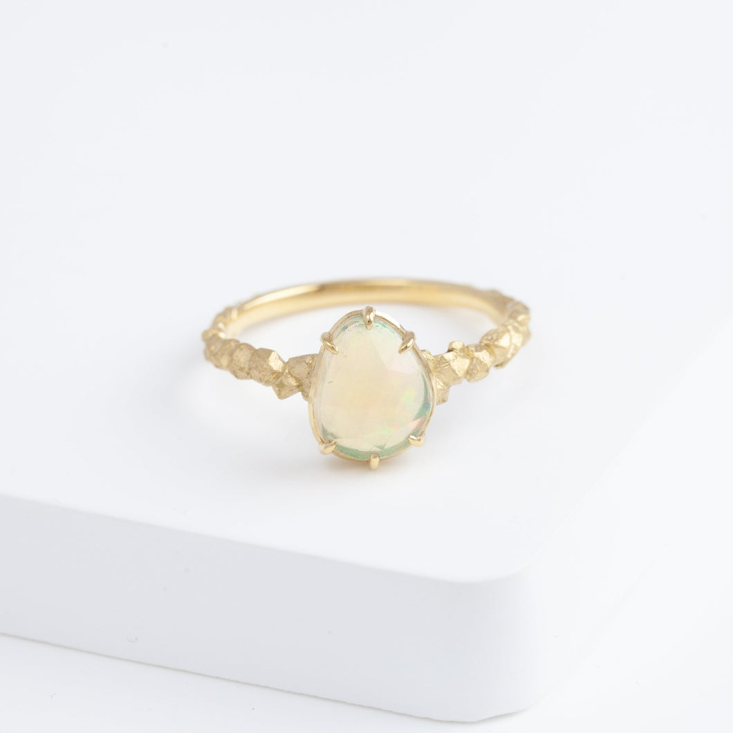 Whisper one-of-a-kind opal ring