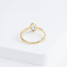 Load image into Gallery viewer, Whisper one-of-a-kind light blue sapphire ring
