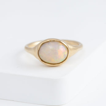 OOAK Jumbo Yui opal ring