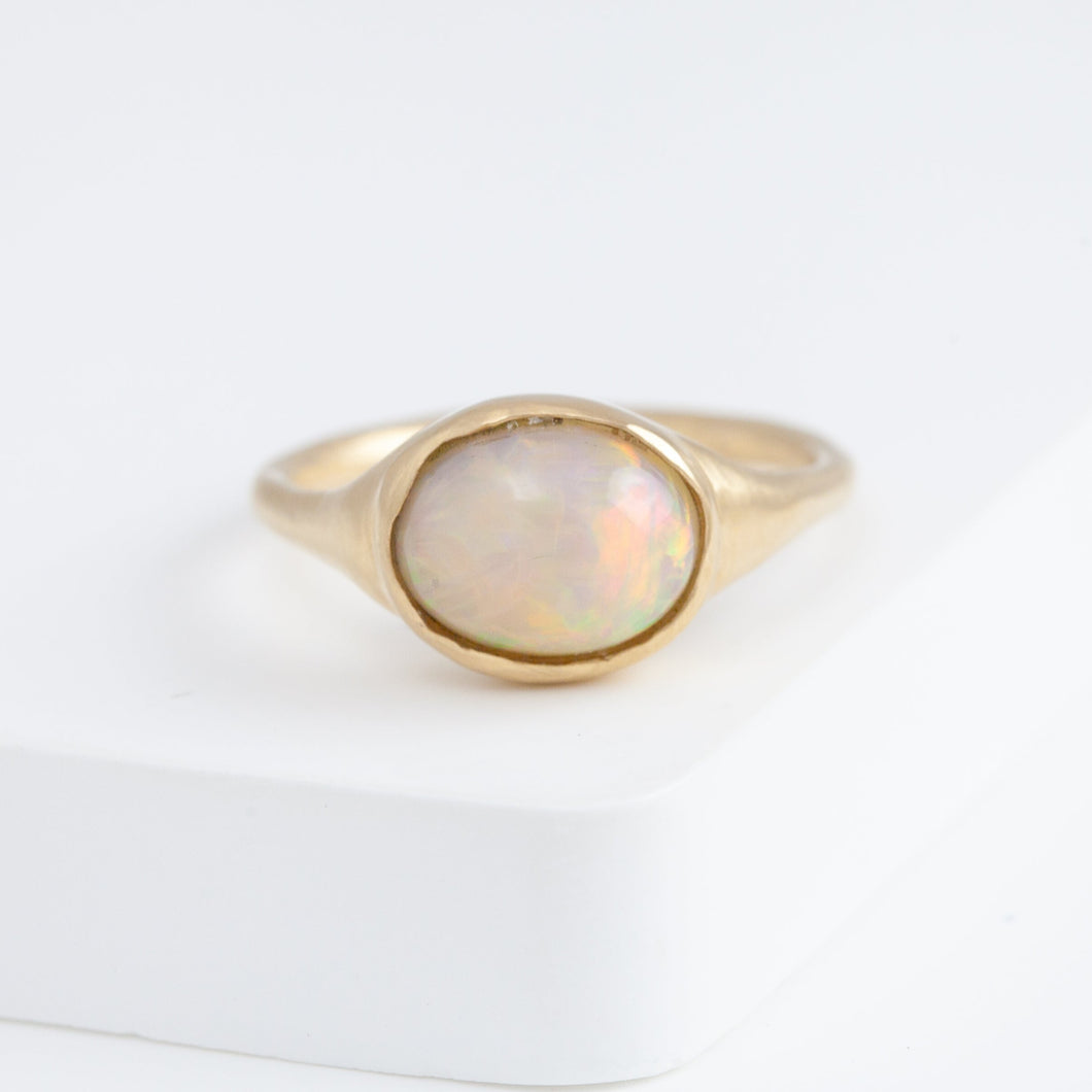 OOAK Jumbo Yui opal ring