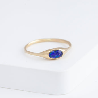 Yui OOAK australian opal ring