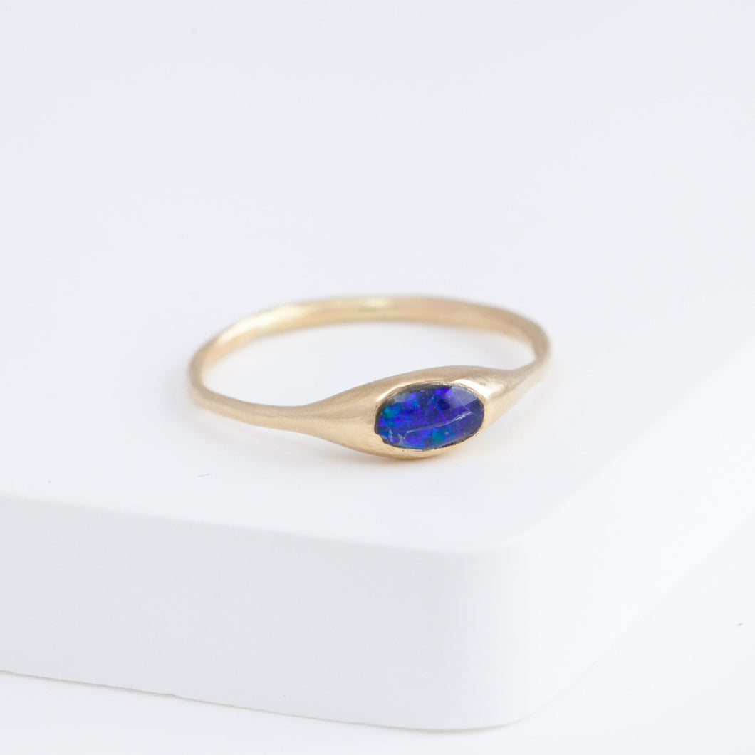 Yui OOAK australian opal ring
