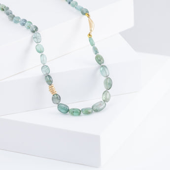 Nymbus green tourmaline necklace