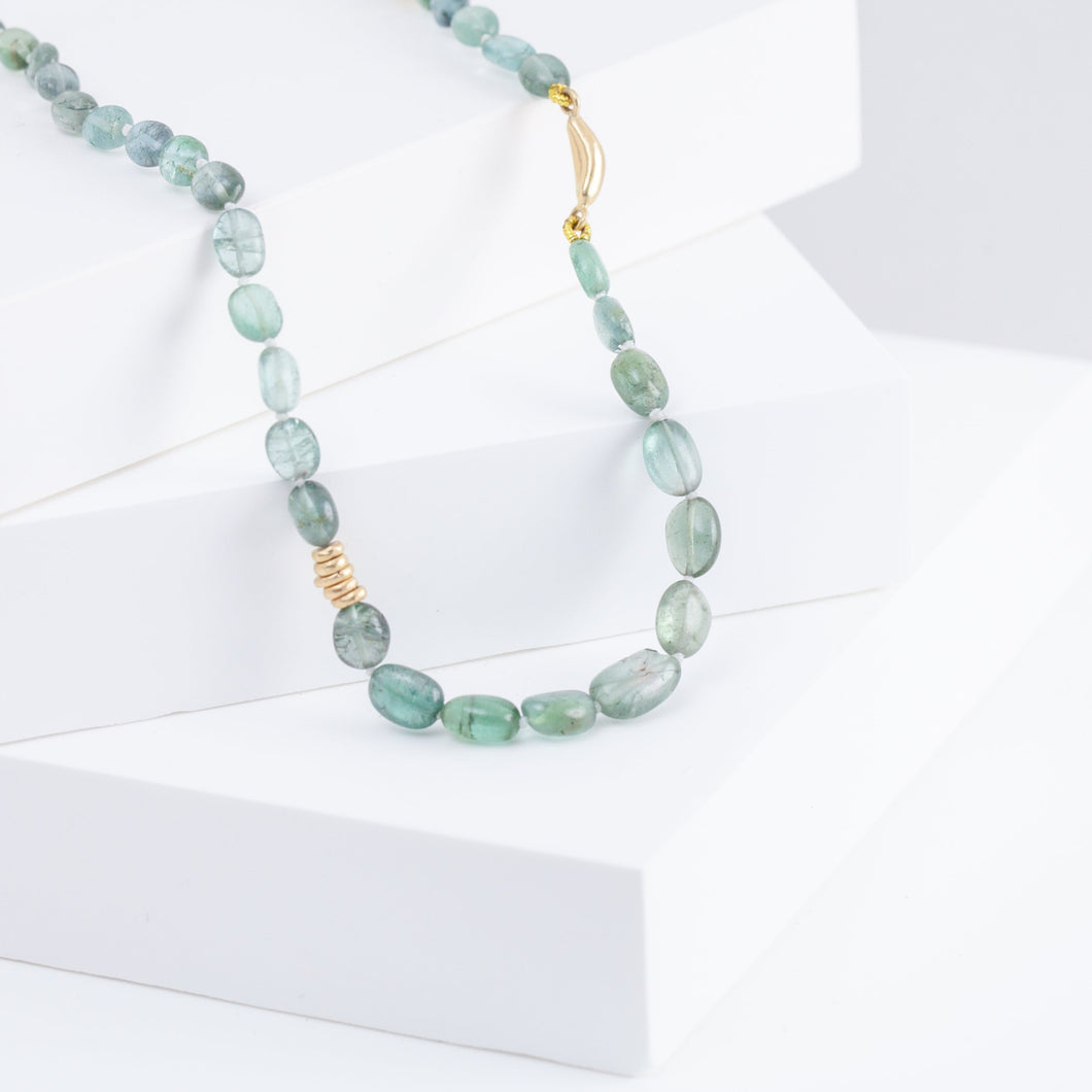 Nymbus green tourmaline necklace