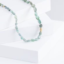 Load image into Gallery viewer, Nymbus green tourmaline necklace
