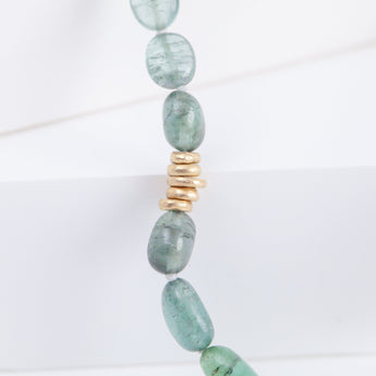Nymbus green tourmaline necklace