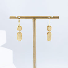 Load image into Gallery viewer, One-of-a-kind tourmaline and boulder opal earrings
