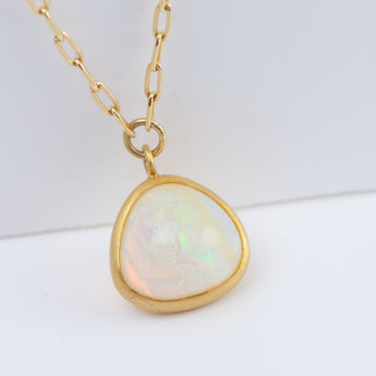 Editions One-of-a-kind crystal opal necklace