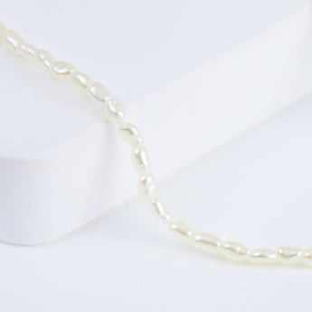 Sazare small creamy akoya pearl bracelet (#0433)