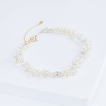 Load image into Gallery viewer, Sazare spiky akoya pearl bracelet (#1006)
