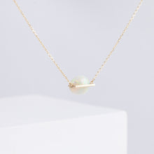 Load image into Gallery viewer, Band one-of-a-kind Australian opal necklace
