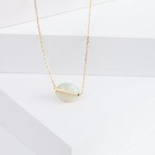 Load image into Gallery viewer, Band one-of-a-kind Australian opal necklace
