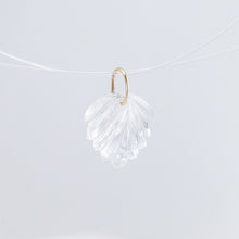 Load image into Gallery viewer, Carved crystal pendant
