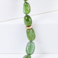 Load image into Gallery viewer, Nymbus green tourmaline necklace
