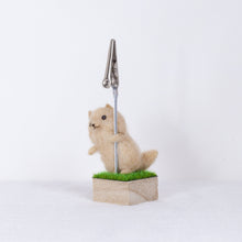 Load image into Gallery viewer, Fluffy - Pomeranian memo stand
