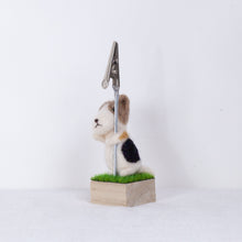 Load image into Gallery viewer, Fluffy - Wire Fox Terrier memo stand
