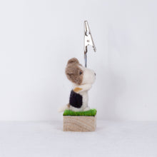 Load image into Gallery viewer, Fluffy - Wire Fox Terrier memo stand
