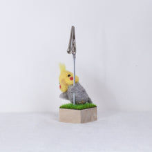 Load image into Gallery viewer, Fluffy - Cockatiel memo stand
