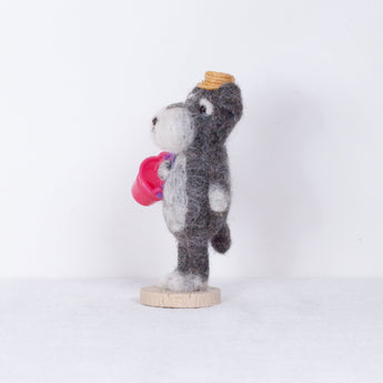 Fluffy - small Schnauzer doll