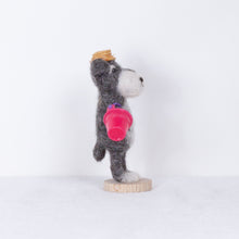 Load image into Gallery viewer, Fluffy - small Schnauzer doll
