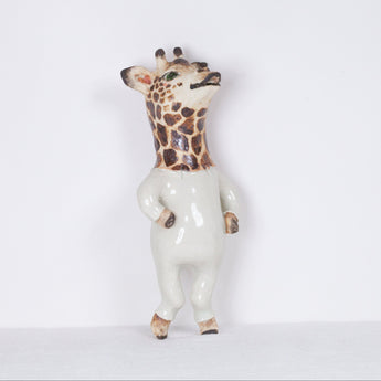 Yukurite - Ceramic wall decoration giraffe