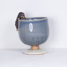 Load image into Gallery viewer, Yukurite - Ceramic wine cup with dachshund
