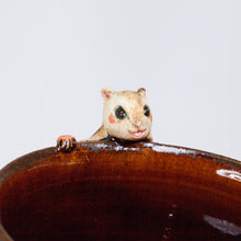 Load image into Gallery viewer, Yukurite - Ceramic wine cup with flying squirrel
