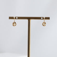 Load image into Gallery viewer, Petite Yui green tourmaline drop earrings
