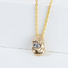 Load image into Gallery viewer, One-of-a-kind diamond nugget 16" necklace

