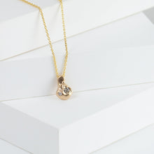 Load image into Gallery viewer, One-of-a-kind diamond nugget 18" necklace
