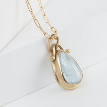 Load image into Gallery viewer, Roma OOAK aquamarine pendant
