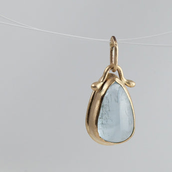 Roma OOAK aquamarine pendant