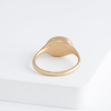 Load image into Gallery viewer, Gravity OOAK Moss Aquamarine ring
