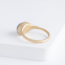 Load image into Gallery viewer, Gravity OOAK Moss Aquamarine ring
