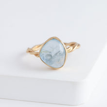 Load image into Gallery viewer, Twig Aquamarine ring
