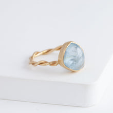 Load image into Gallery viewer, Twig Aquamarine ring
