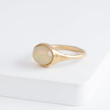 Load image into Gallery viewer, Gravity Ethiopian opal ring
