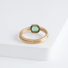 Load image into Gallery viewer, Stillwater green tourmaline ring
