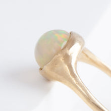 Load image into Gallery viewer, Gravity Ethiopian opal ring
