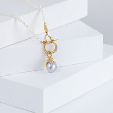 Load image into Gallery viewer, Coronet OOAK south sea pearl pendant
