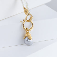 Load image into Gallery viewer, Coronet OOAK south sea pearl pendant
