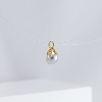 Coronet OOAK south sea pearl pendant