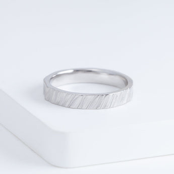 Trunk 4.0mm platinum ring