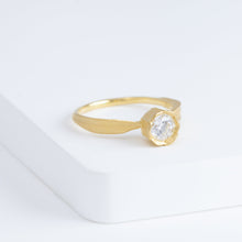 Load image into Gallery viewer, Tullip solitaire diamond ring (made-to-order)
